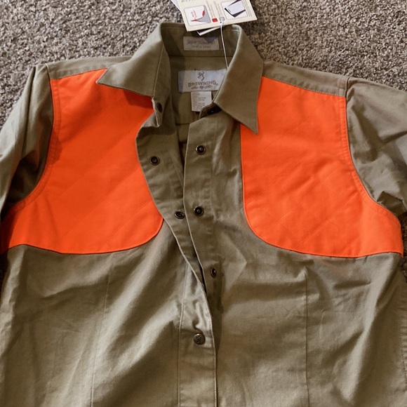 Womens Small Browning button up Hunting Shirt - Picture 5 of 6